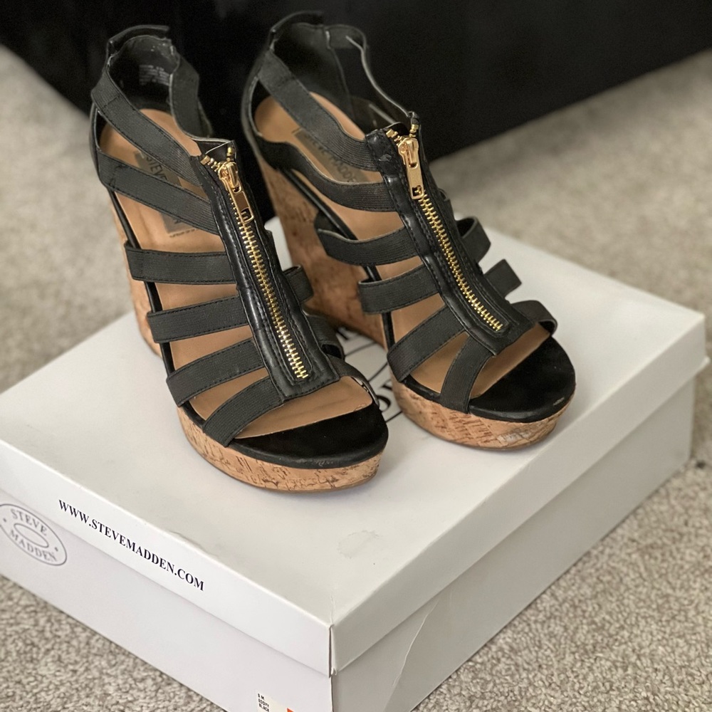 Wedged heels